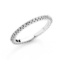 Anello Gazzola Gioielli Donna in Oro bianco Diamante AN-900G-7-1-10-G-SI0.005